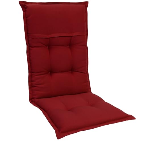 Homeoutfit24 Gartenstuhlauflagen Hochlehner – 4er Set – Extra Dick 8 cm...