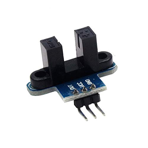 5Pcs Speed Measuring Sensor IR Infrared Slotted Optical Optocoupler Module Photo Interrupter Sensor for Motor Speed Detection or Arduino with Encoders