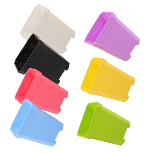 BCOATH 14 Pièces Petit Pot De Fleurs Petit Pot De Plantation Argile Décor Floral Pots De Plantes D'intérieur Jardinière De Repiquage De Pépinière Jouets De Fleurs Plastique