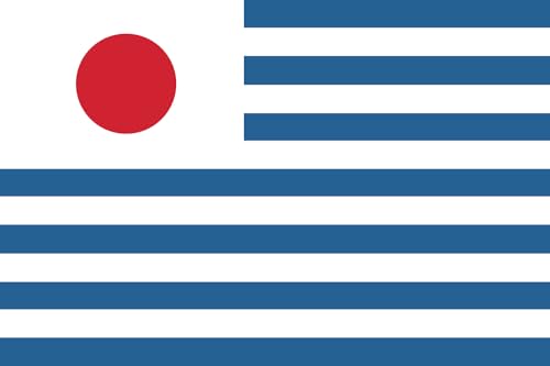 Drapeau Daten City grand format idée cadeau originale pour otaku