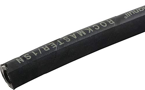 Fittingteile - METERWARE Hochdruckschlauch 1 SN ein Stahlgeflecht EN 853 Luft Wasser Hydraulik Kraftstoff (Schlauch Ø innen: 15,9 mm)