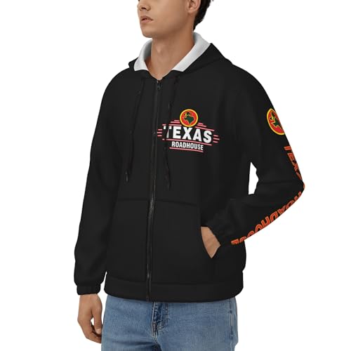 Men's Zip Up Hoodie Logo Long Sleeve Pullover For Men Sweatshirt Jacket Work/Daily Clothes Uniform Tops Hoody2