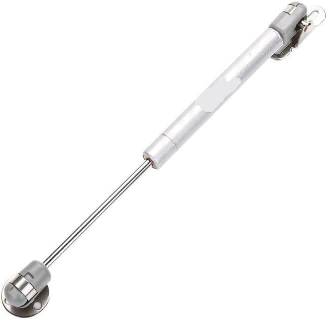 2PCS Cabinet Door Gas Spring Hinges 6-15KG - Hydraulic Hinge Strut for Kitchen Cupboard, Furniture Hardware Support(White,6PCS 6KG (60N) (13LB))