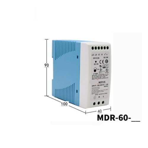 Alimentation pour armoire de contrôle MDR-60 sortie unique 24V DC - 3