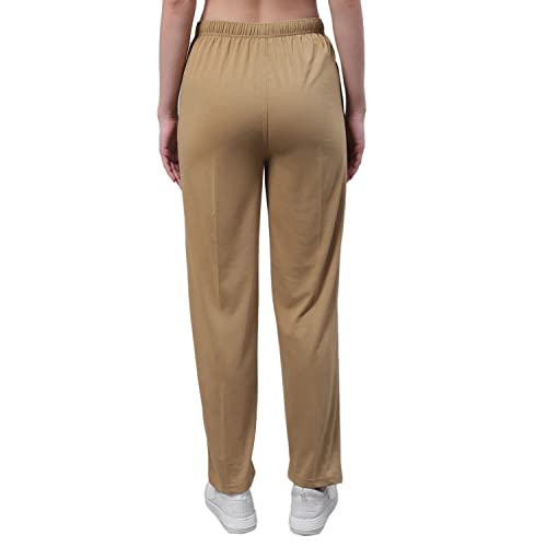 Image of Mack Jonney Regular fit Cotton Trackpant for Women (Pack of 2)-D10 BLK MLG 002-P