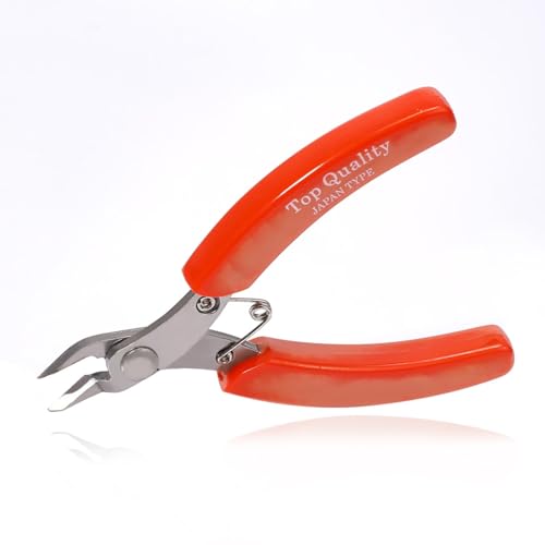 Tagliafili, taglierina a filo in acciaio inossidabile con taglierine laterali di precisione a molla di apertura per lavori in aree ristrette Creazione di gioielli