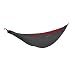 ENO - Eagles Nest Outfitters Ember Hammock UnderQuilt, Lightweight Sleeping Quilt for Cold Weather Camping, Charcoal/Red