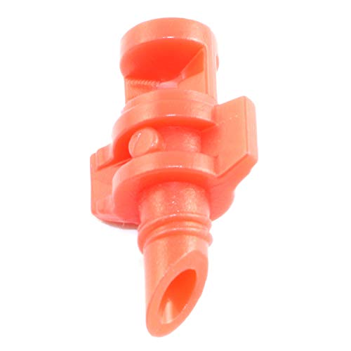 Dgzzi 40Pcs Sprayer 360 Degree Micro Garden Lawn Water Sprayer Misting Nozzle Sprinkler Irrigation System For Hydroponic And Aeroponic Misters And Cloners Red #TOP3