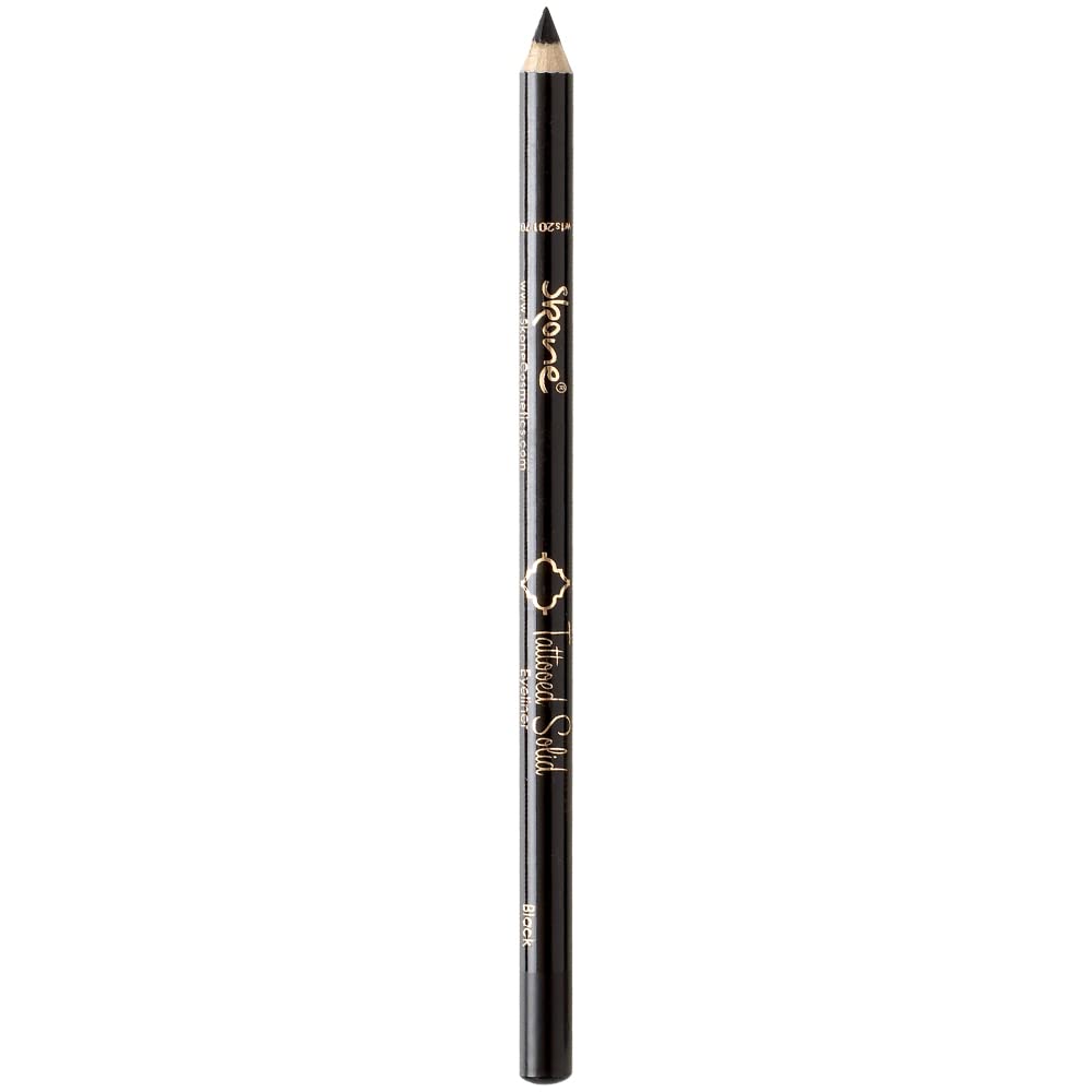 Skone Cosmetics Tattooed Solid Eyeliner – Waterproof, Smudge-Proof, Long-Lasting Pencil for Precise Eye Definition – Ultra-Smooth, Soft Glide, High-Pigment, No-Fade, Sweat-Resistant Formula (Black) Skone Cosmetics Tattooed Solid Eyeliner – Waterproof, Smudge-Proof, Long-Lasting Pencil for Precise Eye Definition – Ultra-Smooth, Soft Glide, High-Pigment, No-Fade, Sweat-Resistant Formula (Black)