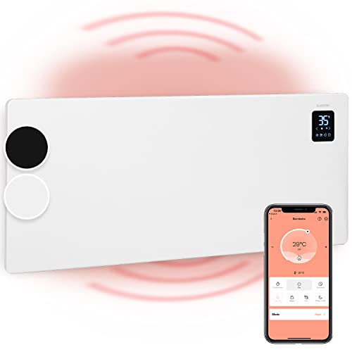 Klarstein Electric Heater, Convector Heater, Freestanding or Wall Mounted,  Electric Heater, Energy Saving, App Control, Quiet Heater, Electric,  Standing Appliance Radiator Electric with Thermostat, 2500 W : Amazon.de:  Home u0026 Kitchen