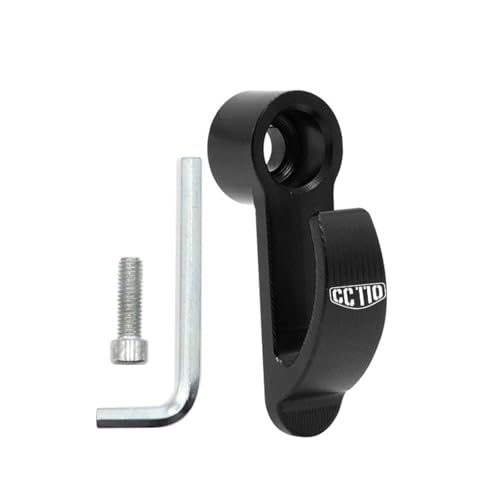 Kemy'sクロスカブ CC110(JA45/JA60/JA10) コンビニフック ヘルメットフック ハンドルバーフック CNCアルミ 耐久性 荷物掛け 小物置く 買い物 (ブラック)