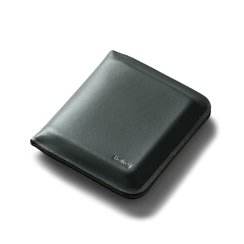 Image of Bellroy Apex Note Sleeve - (Molded leather billfold wallet, RFID protected) - Everglade