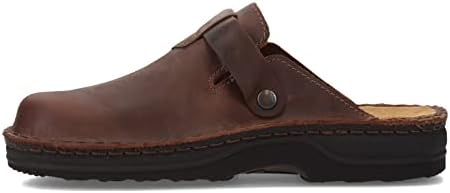 NAOT Men's, Fiord Clog Crazyhorse Brown 44 M
