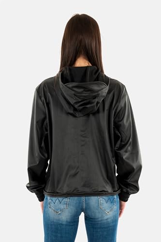 RAINS Jacket String W Jacket W3 18040 colour Black Grain4