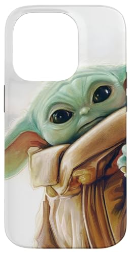 Star Wars The Mandalorian Grogu White Case for iPhone 14 Pro