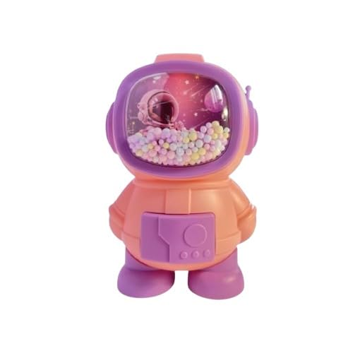 Image of Money Saving Bank with Coin Slot / /Creative Cartoon Design Money Bank / /Plastic Piggy Bank for Boys & Girls (Pack of 1) (Astronaut - Blue)
