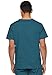 Dickies Men's EDS Signature V-Neck Scrub Top, Caribbean Blue, Large
