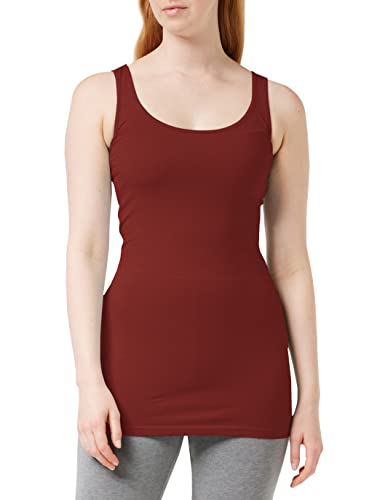 Vero Moda NOS Damen VMMAXI MY SOFT LONG TANK TOP GA NOOS Top, Braun (Madder Brown Madder Brown), 38 (Herstellergröße: M)