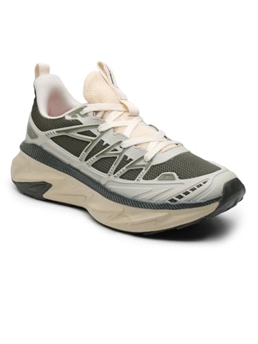 Image of Action | Athleo | NITRO-2205 | Men's | Lace-Up | Running | Shoes | Lightweight | Comfortable | Trendy | Breathable | Sports | Shoes