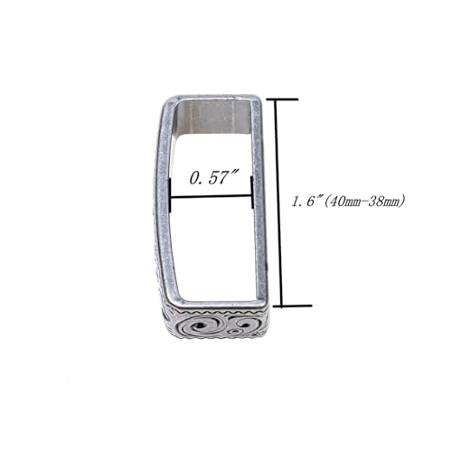 Belt Loop Keeper 1 1/2" (38mm-40mm) Western Leather Belt Buckle Accessories3