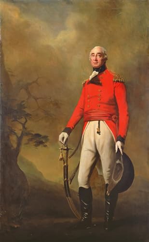 Pintura murales lienzo decorativo de Henry Raeburn: cuadro clásico vintage de 60x90cm