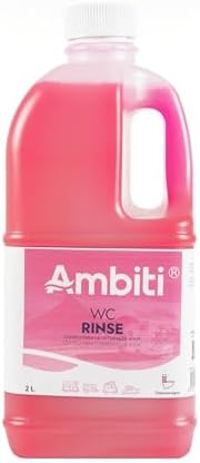 Ambiti | WC Rinse | Líquido para Cisterna de Inodoros Portátiles y Cassettes | Limpieza e Higiene | Desinfecta y Perfuma en Cada Descarga | Camper,Aut...