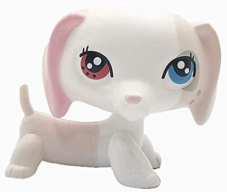 Miniatura 2 de Wooer Rare Old Version LPS Dachshund Dog Collection Figura Juguetes para niñas y niños (4#)