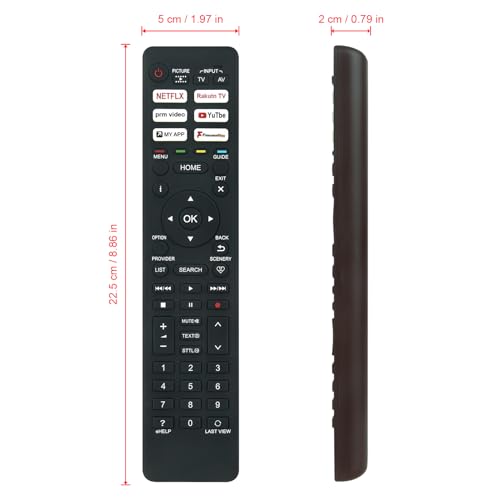 VINABTY N2QBYA000045 N2QBYA000049 Replacement Remote Controls Applicable For Panasonic TV TX-65JZ1000B TX-65JZ1500B TX-40JX850B TX-50JX850B TX-65JX850B TX-40JX870B TX-50JX870B -No voice function - Image 2