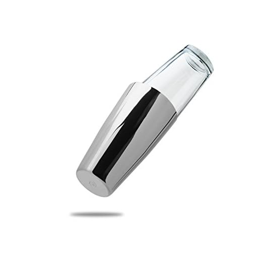 Cocktail Boston Shaker Set by Kotai (Silver)