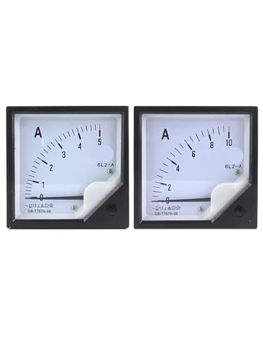 Ampèremètre analogique direct 6L2-A 30A pour tableau électrique 80x80 mm