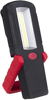 Maclean MCE221 COB-LED Werkstattlampe Taschenlampe Arbeitslampe Arbeitsleuchte Handlampe mit Magnet und Haken 3 W 200 Lumen