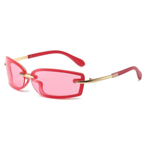 Lunettes de soleil en métal anti-UV pour femmes protégeant les yeux de l'éblouissement