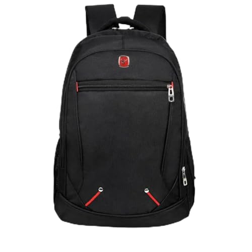 Mochila Feminina Masculina Notebook Escolar Resistente Grande Costas Juvenil Escola Preta (Preta)