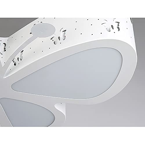 Yiyibyus Modern Led Acrylic Ceiling Light Bedroom Lamp Decor,Children'S Room Ceiling Light Bedroom Lamp Led Creative Butterfly Lighting Nursery Girls Princess Room Lighting 50 X 40 X 10 Cm 48W  thumb #7