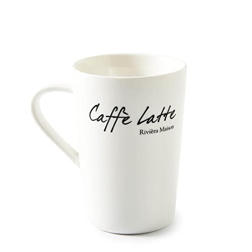Riviera Maison - Kaffeetasse, Latte Macchiato Tasse - Latte Mug -...