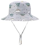 Baby Bucket Hat UPF 50+ Baby Sun Hat Cute Baby Boy Summer Beach Hat Toddler Bucket Hats for Boys