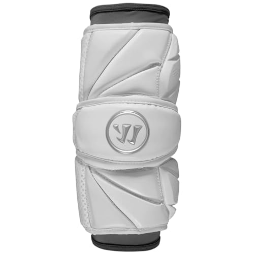 Warrior Evo Pro Lacrosse Arm Pads (Medium), White