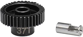 Hot Racing NSG837 37t steel 48p Pinion Gear 5mm & 1/8