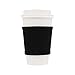 MOXIE Cup Sleeves – Premium Insulated Reusable Cup Sleeve for Coffee, Tea & Cold Drinks – One size fits all (Black)