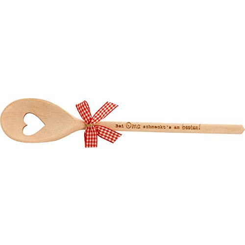 Preisvergleich Produktbild Spruchreif Kochlöffel Holz · Kochlöffel mit Gravur · Holzkochlöffel · Holzlöffel · Küchenhelfer · Küchendeko · Geschenke für Oma · Geschenke für Mama