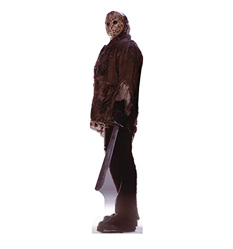 Image of Cardboard People Advanced Graphics Jason Life Size Cardboard Cutout Standup - Friday The 13th