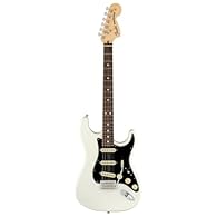 Alder Body Solid Body Electric Guitar 3 Single Coil Pickups - Arctic White Rosewood Scale Maple collar