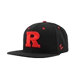 Rutgers Scarlet Knights NCAA Officially Licensed Snapback Hat Flat Brim Z11 Alternate