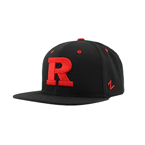 Rutgers Scarlet Knights NCAA Officially Licensed Snapback Hat Flat Brim Z11 Alternate