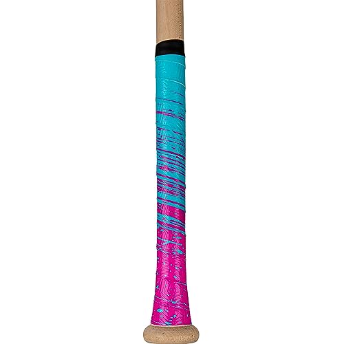 Extreme Tack Bat Grip Tape, Optic Pink, Optic Blue