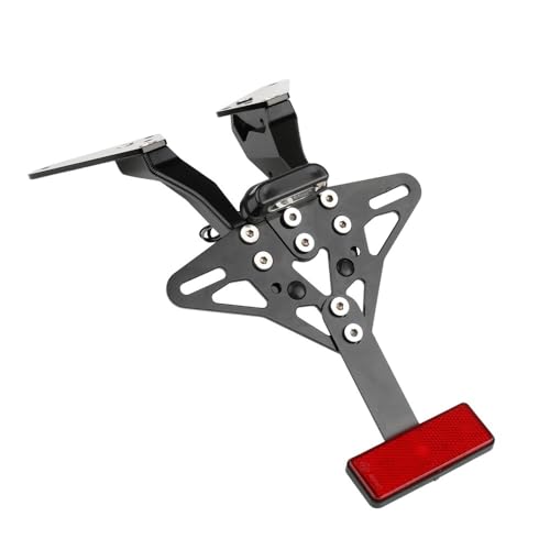 Support de plaque d'immatriculation moto rigide anti-vibrations T-Max 530