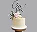 Mr and Mrs Cake Topper for wedding -cake topper with last name- wedding topper -handwritten wedding topper, metallic personalized topper