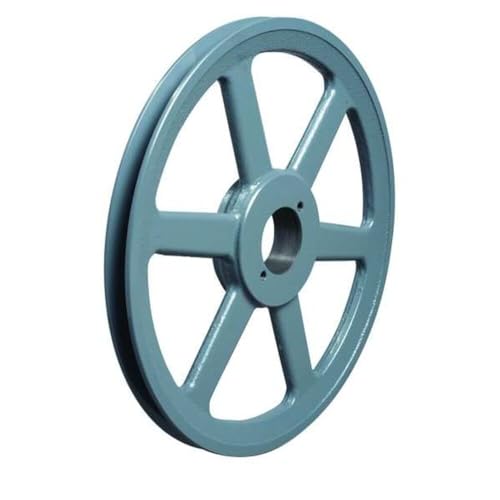 TB Woods BK160 FHP QT Bushed V-Belt Sheave, B Belt Section, 1 Groove, QT Bushing required, Cast Iron, 15.75