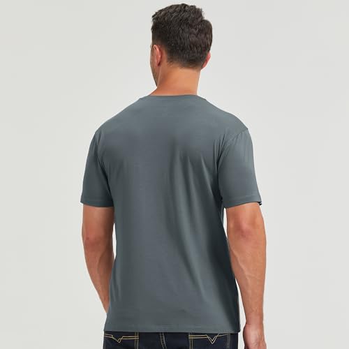 Image of netdraw Men's Ultra Soft Bamboo Viscose Cotton T-Shirt S-3XL
