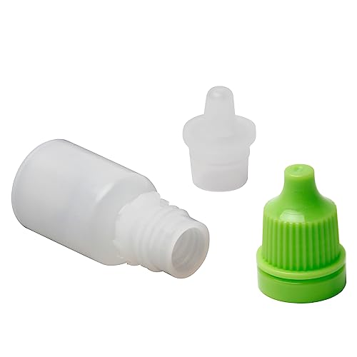 Othmro - Flacone contagocce traslucido in PE, 5